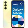 Samsung Smartphone Samsung Galaxy A55 6,6 Octa Core 8 GB RAM 128 GB Giallo