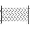 VEVOR Cancello di Sicurezza Pieghevole Singolo 1900 x 1310 mm Cancello a Forbice Bloccabile in Acciaio per Esterni, con Ruote Girevoli a 360° per Sicurezza di Ingressi, Garage, Magazzini e Piscine