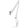 RØDE PSA1+ - Braccio professionale da studio con smorzamento a molla e gestione dei cavi (Bianco)
