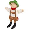 sigikid 43344 - Bambola giocattolo a mano, taglia unica, colore: Beige/Seppl