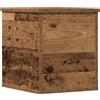 vidaXL Scatola di stoccaggio vidaXL con coperchio in legno antico 30x35x35 cm in legno ingegnerizzato