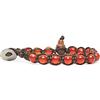 TAMASHII BRACCIALE 1 GIRO CON AGATA ROSSO FUOCO DA 6 MM BHS601-55