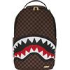 SPRAYGROUND Uomo Zaino Sawtooth Sharks In Paris Da 20 Litri, Brown/Black, One Size