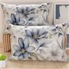 PETTI Artigiani Italiani - Coppia di Federe Cuscino 50x30 cm in Microfibra, Cuscini Arredo Camera da Letto, Divano, Salotto, Set 2 Fodere Copricuscino, Federa Floreale 9, 100% Made in Italy