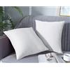 Farfallarossa Waterproof - Copricuscino Fodera per Cuscino Antimacchia Bianco Chiaro / 40x40CM