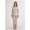 Intimissimi Pigiama Lungo In Modal Delicate Alchemy Beige