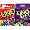 Mattel Uno Original and Uno Flip Card Games, Combo Pack of 2