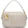 Braccialini Borsa a Spalla Donna Linea Jinny Mix firmata Nero