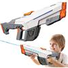 MeYuxg Pistola ad Acqua Elettrica, Fucile ad Acqua Elettrico Potente per bambini adulti, con Assorbimento Automatico, Capacità 610 ml, Pistola Acqua per piscina, feste, spiaggia all'aperto