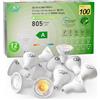 GY Lampadina LED GU10, 4.5W Equivalenti a 100 Watt Alogeni, 805 Lumen, Lampadina LED 6500K Bianco Freddo, Attacco GU10 Lampada Faretto LED 36°, Lunga Durata e Basso Consumo, 12 Pezzi