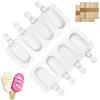 XPOOP 2 Pezzi Silicone Stampi per Gelato Stampi Gelato Stecco Ghiaccioli Stampo Silicone Stampo per Gelato in Silicone Stampi per Ghiaccioli in Silicone Stampi Gelato Silicone Silicone Stampi Per Gelato