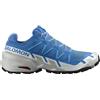 Salomon Scarpe running uomo Salomon Speedcross 6 French Blue/Lunar Rock/White UK 10,5