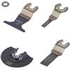 wolfcraft Starter kit multifunzione per laminato PRO in 4 pezzi, attacco universale I 3961000