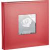 Pioneer Photo Albums Pioneer 20,3 cm by 20,3 cm Snapload Sewn Leatherette Frame Cover Memory Book, Rosso