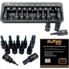Buffalo Tools Set di 11 chiavi a bussola Torx Star T10-T60 da 3/8, in acciaio al cromo vanadio, resistente alla ruggine, set di utensili TRX-Star con vassoio portaoggetti