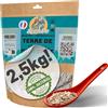 My little pet 2,5 kg Terra di Diatomea Bianca in sacchetto richiudibile | Pronta all'uso | Terra di Diatomea Cimice | Polvere di Diatomea | Terra di Diatomea Spray Puntine