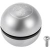 TUCKBOLD Pomello del Cambio Manuale a 6 Velocità per Alfa Romeo Giulietta | Leva del Cambio Anteriore per Cambio Automatico Nero Argento in Lega di Alluper Minio 1 Pezzo