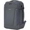 ECOHUB Zaino Ryanair 40x20x25, Da Viaggio 20L Con 13 Tasche, Bagaglio a Mano, Borsa Da Cabina per Voli, Donna Uomo in PET Riciclato per Trekking e Lavoro, Grigio