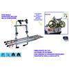 Menabò Portabici posteriore AUDI A3 2008>2012 kit universale omologato per auto in con