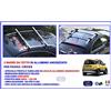 MENABO' Barre Panda Cross 2014 in poi portatutto Fiat portapacchi con Antifurto kit 2