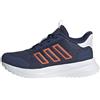 adidas X_PLR Shoes Kids, Scarpe, Dark Blue/Semi Impact Orange/Ftwr White, 32 EU