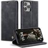 Monweicz Cover Compatibile con IPhone 16 Pro Max, Custodia Portafoglio con Slot per Scheda, Protezione Completa Premium in Pelle PU, Flip Libro Magnetica IPhone 16 Pro Max, Nero