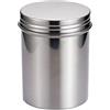 Lilinzhi Contenitore in acciaio inox per alimenti, barattolo sigillato per caffè, lattina da cucina con coperchio ermetico per tè, caffè, chicchi di zucchero, caramelle, biscotti, spezie, farina,