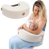 Totsy Baby Cuscino allattamento in memory foam - Supporto ergonomico per neonato e mamma Perfetto per allattare in comodità e rilassarsi dopo la gravidanza