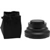 Aboiled Macro professionale da 37 mm + obiettivo largo 72 mm 0,39 V Full HD per videocamera 4K