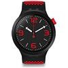 Swatch Orologio Analogico Quarzo Uomo con Cinturino in Silicone SO27B102