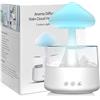 RUIZHI Umidificatore Cloud Rain da 450 ml, umidificatore a nuvola di pioggia 7 colori, diffusore di oli essenziali con luci LED, Nuvola luce notturna per camera dei bambini, camera da letto, casa, ufficio