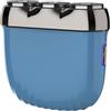 Generic Aggiornamento magnetico attrazione mini rasoio USB lavabile rasoio uomo BrU706 (blu, taglia unica)