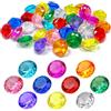 NLR FUN 50pezzi 3cm Gemme Acriliche Decorative, Dieci Colori in Quantità Uguali. Riempitivo per Vasi e Decorazione da Tavola per Casa, Acquario, Fai-da-Te, Feste, Matrimoni, Pasqua