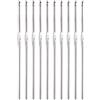 QUARKZMAN Uncinetto Uncino Acciaio Inox Acciaio 1,75mm Ferri Maglia Ferri da Uncinetto per Filati Fai Da Te Filato Artigianale, 10pz