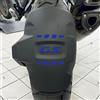 BLACK DOVES GRAPHICS n.3 Adesivi RIFRANGENTI per PARAFANGO POSTERIORE compatibile con/sostitutivo per BMW Motorrad R 1300 GS 2024 (BLU)