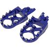 ACCOSSATO Pedane off-road Accossato Blu in Ergal 7075 per BETA RR 2T dal 2020 al 2022 (CC 300)