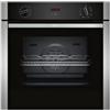 NEFF B1ACD5AN3F - Forno Integrabile 60 cm - CircoTherm EcoClean - Idrolisi - 7 modalità di cottura - Cavità nera diamantata - 71 L - Efficienza A+