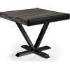 Menzzo newick Tavolo, m.d.f, Legno Vintage, 90 x 180 cm