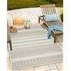 Mias Teppiche Mia's Teppiche Adora - tappeto moderno, stile boho, adatto per uso interno ed esterno, soprattutto piatto, ideale per cucina e sala da pranzo, beige, 080x150cm