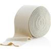 MEDca Bende Supporto Elastico Tubolare Formato F, Scatola da 10M - Colore Naturale (4 x 33 Piedi) Benda Ampia per Supporto del Ginocchio - da Medio e Lungo per Cosce, Elastan in Cotone