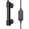 NICREW Riscaldatore Acquario 50 W, Riscaldatore per Acquario Sommergibile con Indicatore di Temperatura per Acquario Fino a 40 L, Termostato Acquario con Ventose