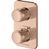 Mariner Oasy termostatico, installazione verticale, OASV1800-RG, Oasy oro rosa [Rubinetteria Bagno > Rubinetteria Doccia]