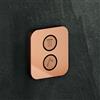 Mariner Oasy valvola deviatrice per 2 uscite, OAS1802-RG, Oasy oro rosa [Rubinetteria Bagno > Rubinetteria Doccia]