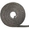 Protalwell Guarnizione per stufa a legna, guarnizione piatta autoadesiva per stufe e caminetti, larghezza 16 mm e spessore 3 mm, nastro in fibra di vetro resistente alle alte temperature, lunghezza 1,8 m