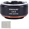 PHOLSY Manuale Adattatore per Lente: Compatibile con Obiettivi Leica R e Corpo Fotocamera Sony E (NEX), Leica R su E