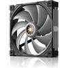 Sudokoo MACH140 Ventola PC 140m : Ventola di Raffreddamento Silenziosa PWM & 500-2200 RPM - Case Fan di Dissipatore con LCP e Motore FOC & Correzione Dinamica del Bilanciamento, 6 Anni di Garanzia