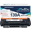 LCL 139A Nero Cartucce di Toner Compatibile per HP 139A W1390A 139X W1390X (Con Chip) Compatibile per HP LaserJet Pro 3002 3002dn 3002dw 3002fdw MFP 3102 3102fdn 3102fdw Printer(1-Pack)