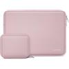 MOSISO 14 pollici Custodia Laptop, 14 pollici Borsa PC Compatibile con HP Lenovo Dell ASUS Acer, HP Stream, Dell Latitude, Lenovo IdeaPad, Neoprene Borse Computer con Custodia Piccola, Rosa Baby