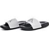 Kappa Logo Steeve, Sandali a Ciabatta Unisex-Adulto, White-Black, 44 EU