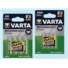 Varta Batteria ricaricabile AA 1.2V 2100mAh Nimh precaricata - confezione da 4-56706101404